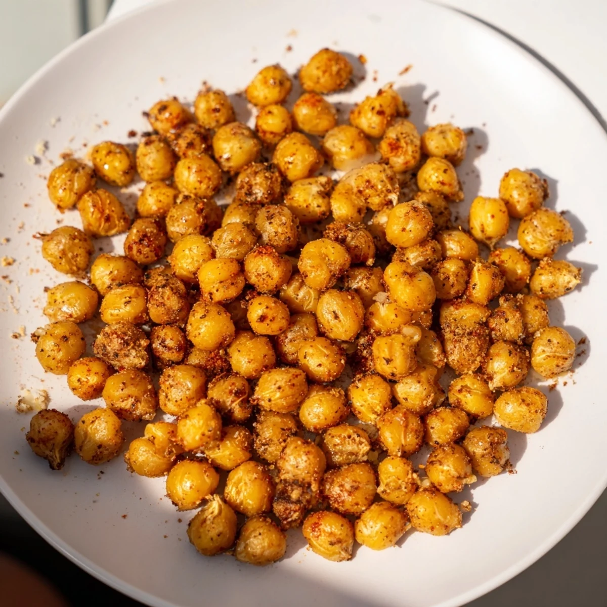 Knusprige Kichererbsen Snack