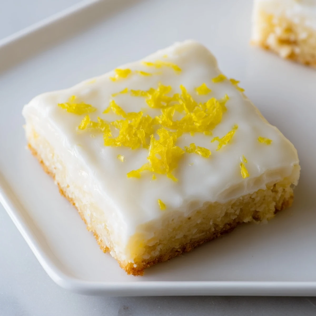 Enjoy homemade Lemon Slice, a refreshing no-bake treat perfect for sharing with friends and family.