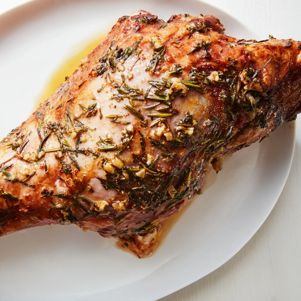 Kräuter-gebratene Putenkeulen lecker