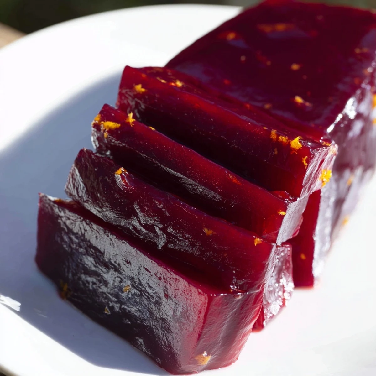 Sweet-tart cranberry sauce, perfect alongside Thanksgiving turkey, in a serving bowl.