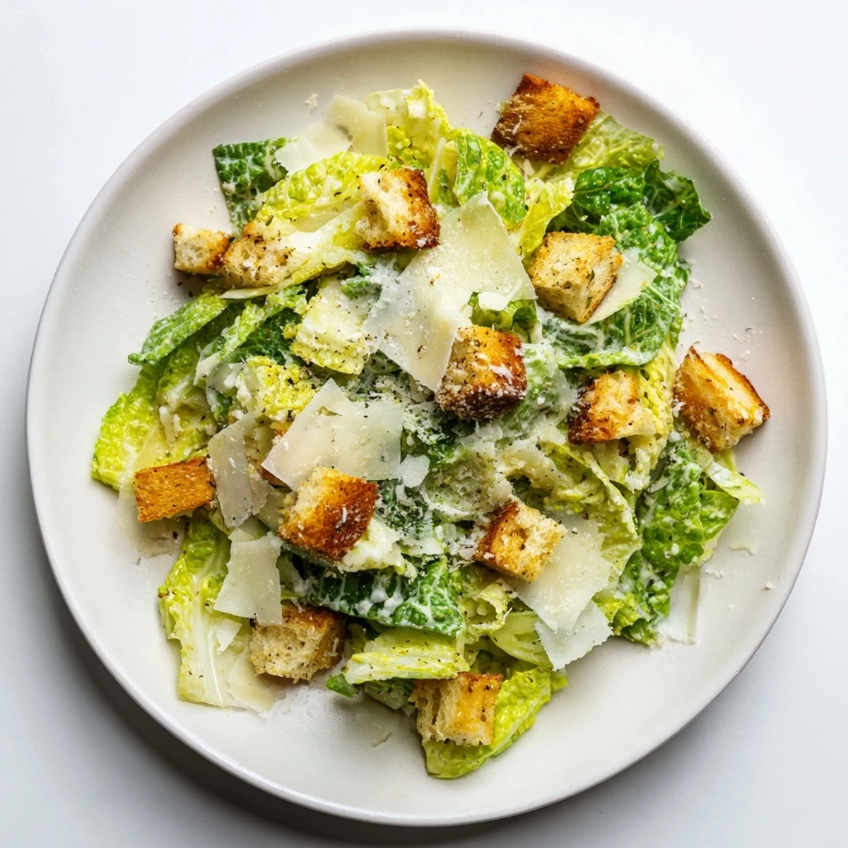 Cremiger Caesar Salat