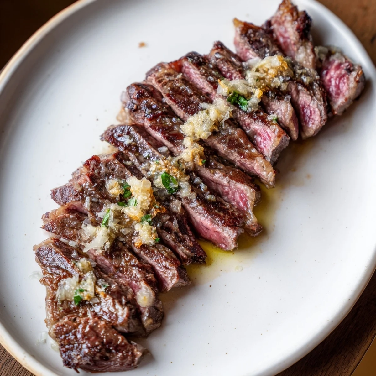 Juicy, seared beef fillet, ready to slice, a perfect centerpiece for an elegant dinner.