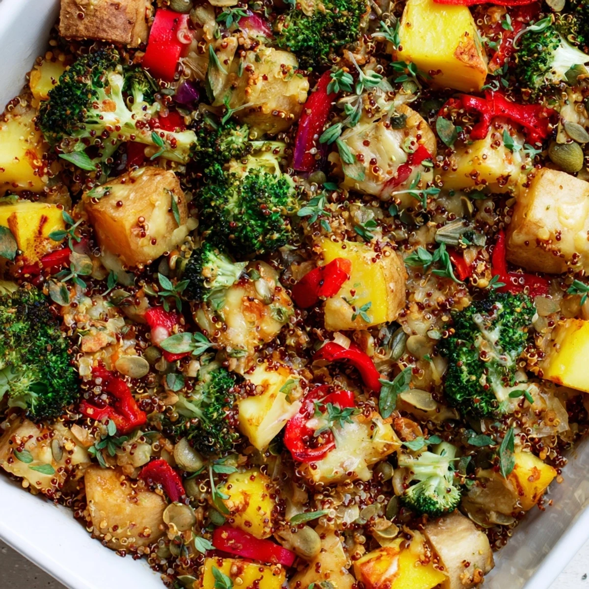 Goodness Baked Quinoa Gemüse