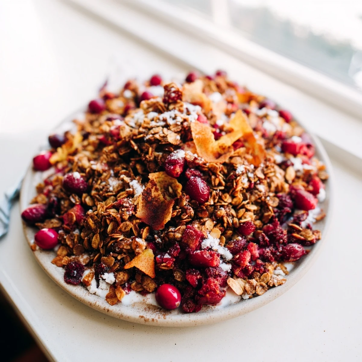 Cranberry Crumble Topping
