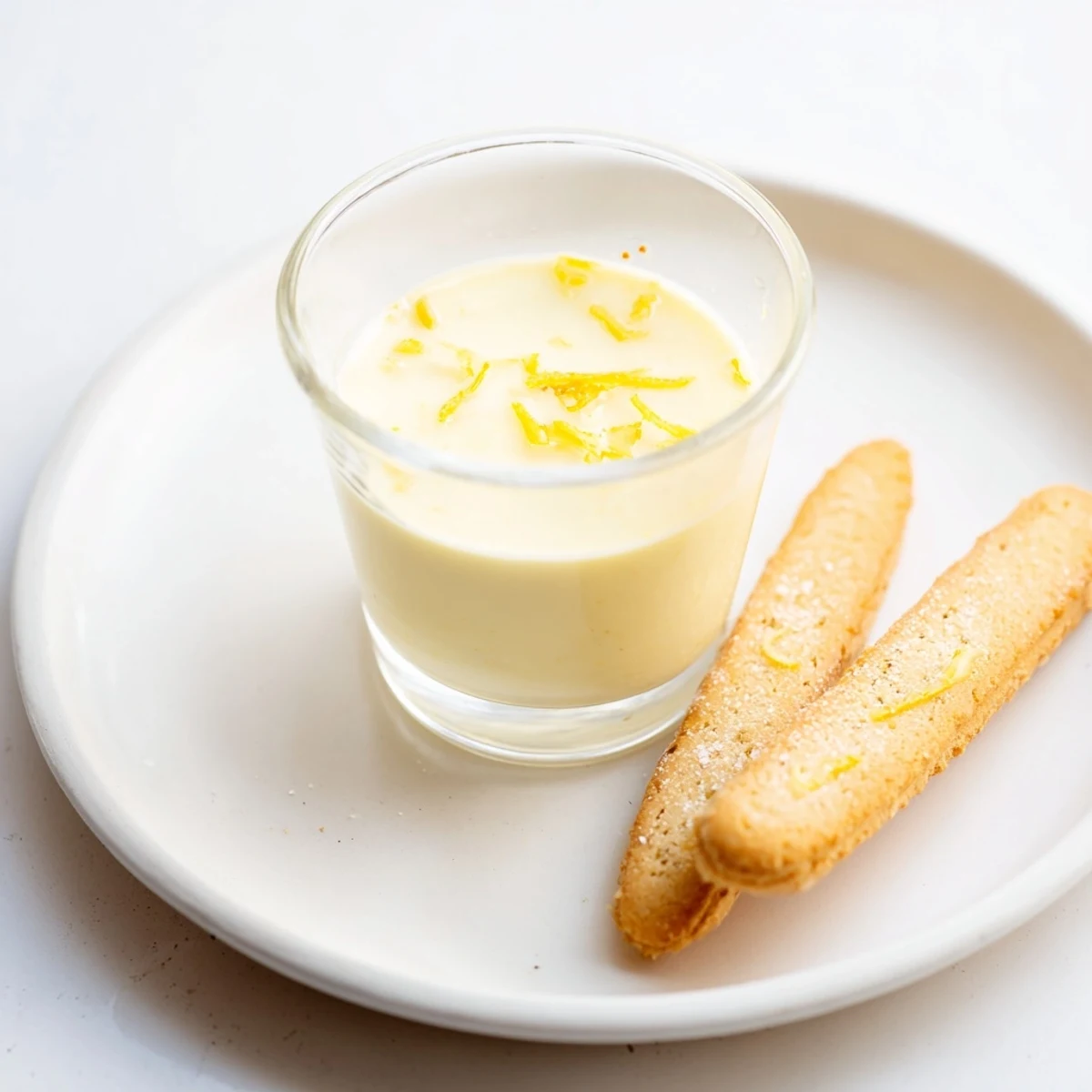 Lemon Posset und Shortbread