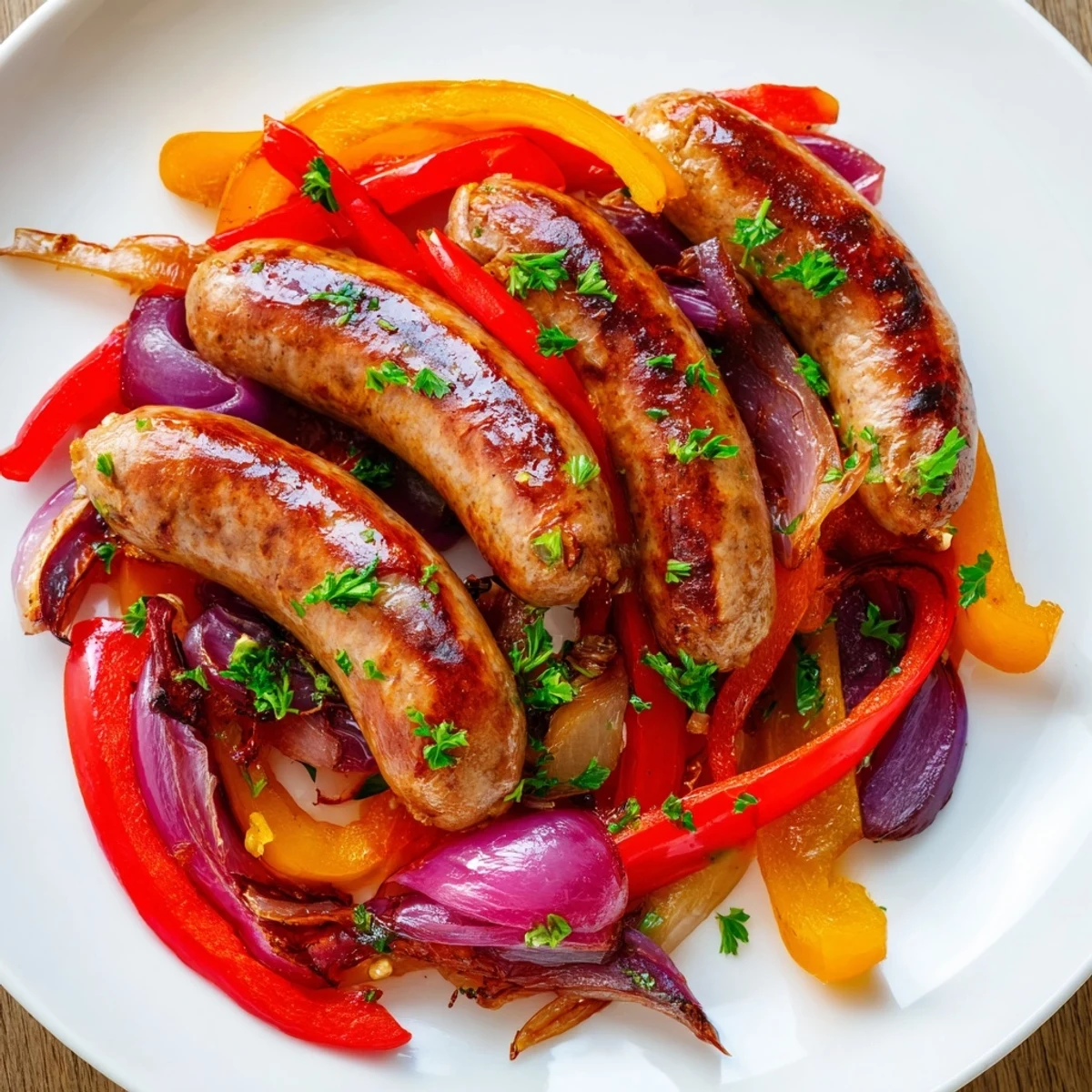 Sheet Pan Wurst Paprika