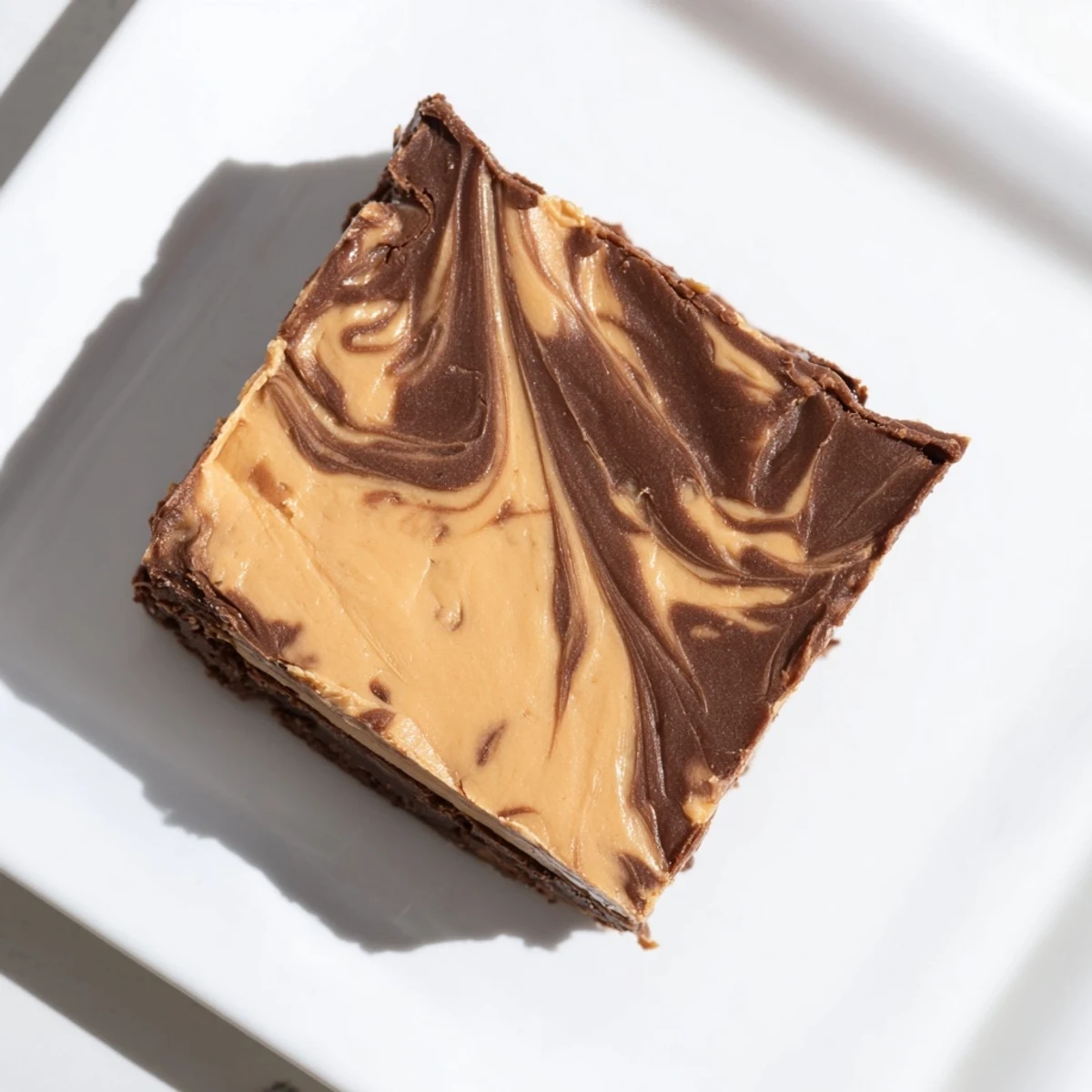 Schokolade Erdnuss Butter Fudge