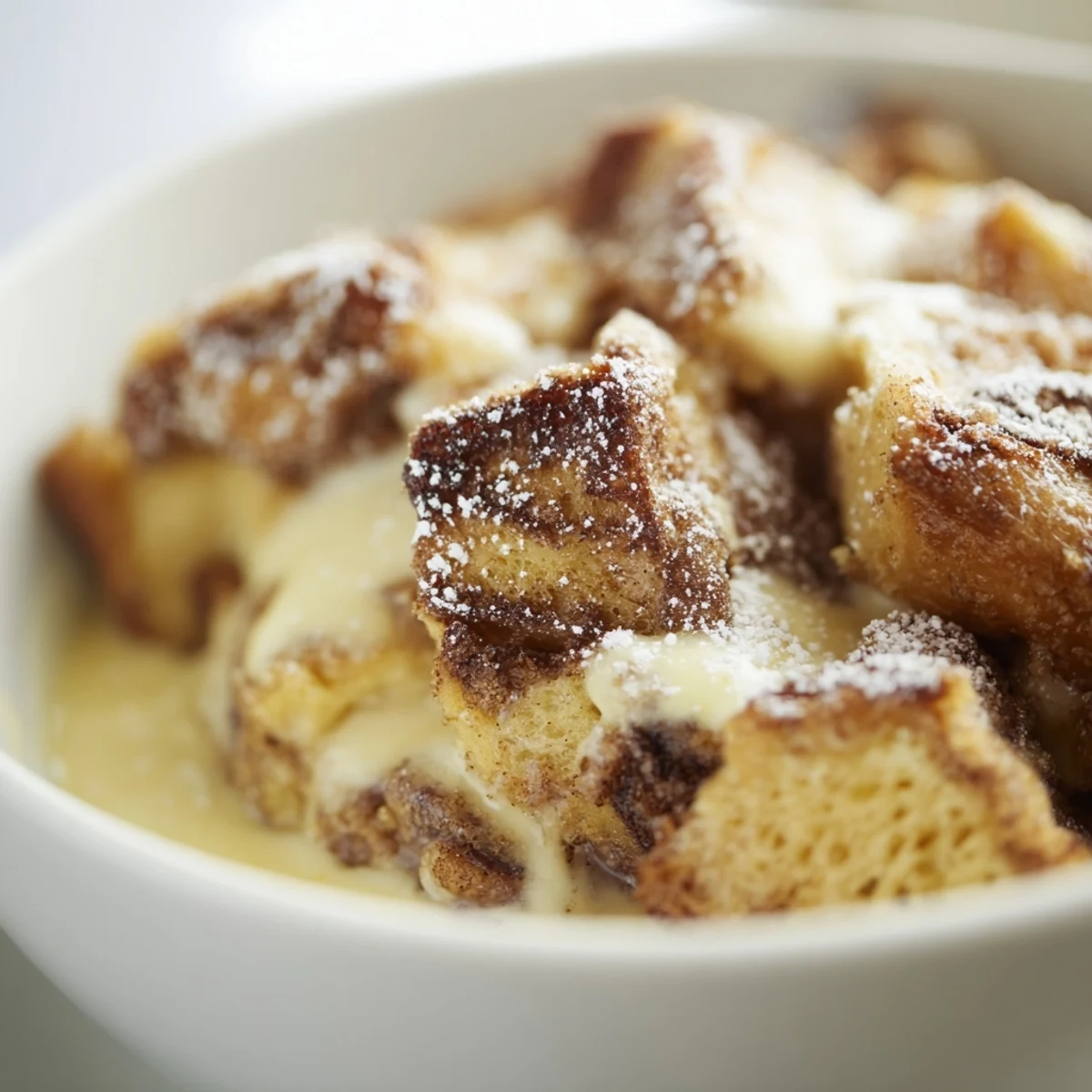 Zimtbrötchen Butterpudding Genuss