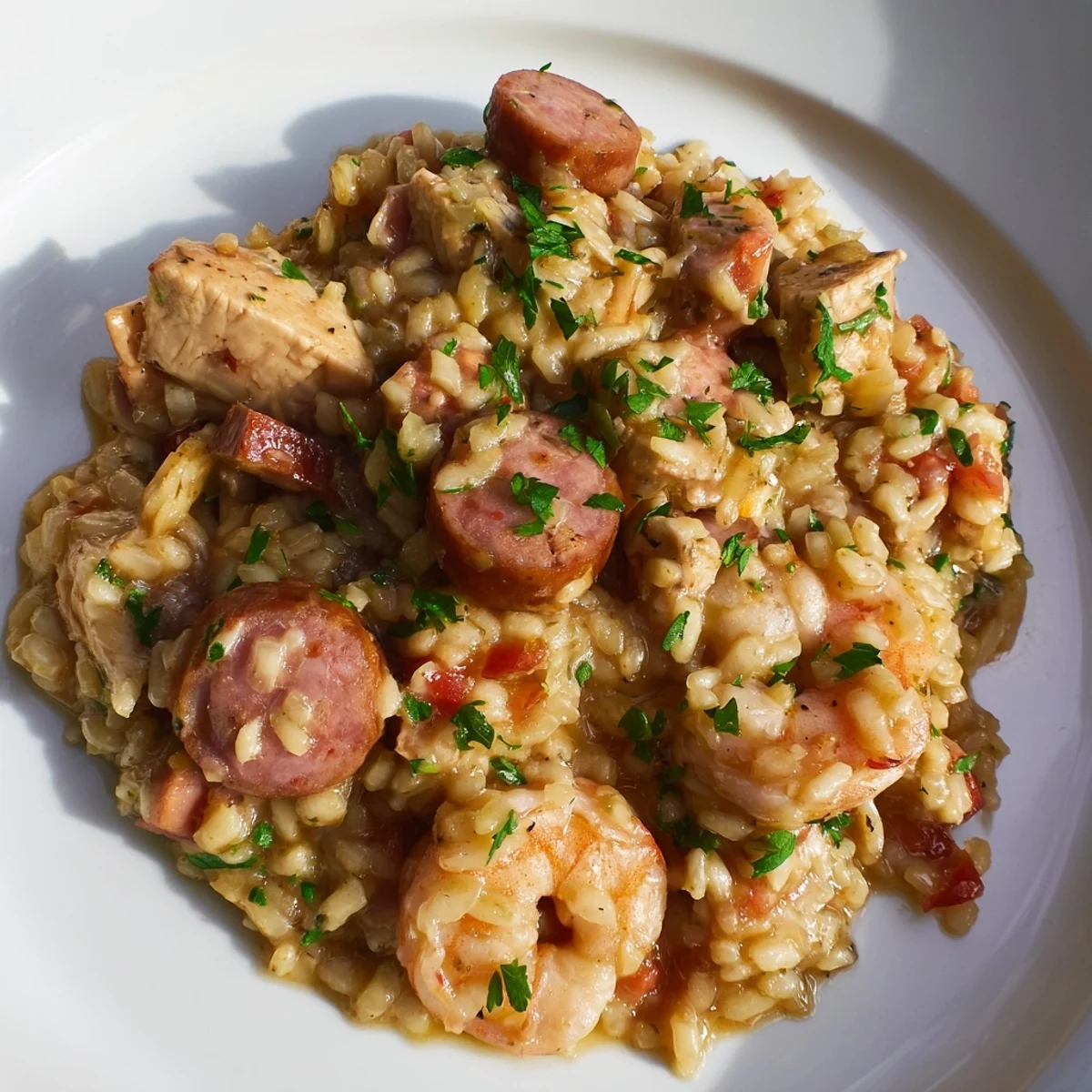 Frau mit traditionellem Dirndl serviert gekochte Kartoffelklöße mit Soße in einem rustikalen deutschen Restaurant.